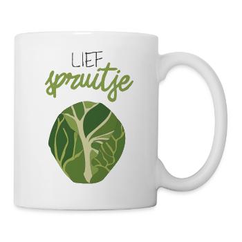 Sweet Brussels sprout - Mug - white - Right