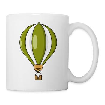 Heißluftballon - Tasse - Weiß - Rechts