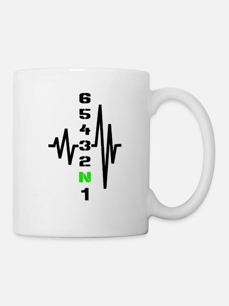 Motorrad gänge - Tasse - Weiß