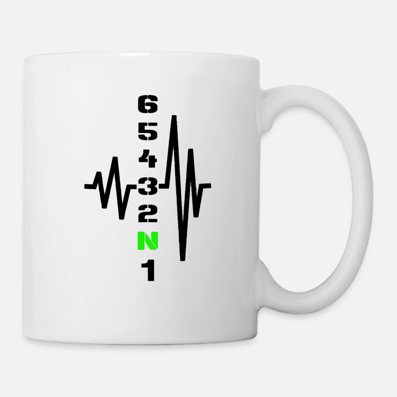 Motorrad gänge - Tasse - Weiß