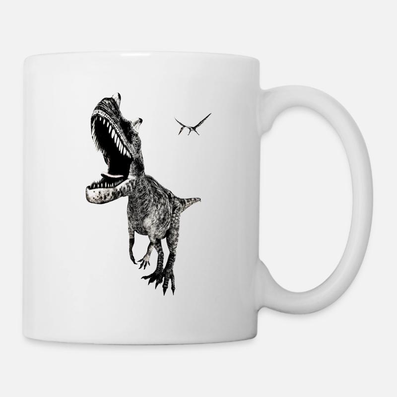 Dinosaurier Ceratosaurus - Tasse - Weiß