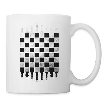 ÉCHECS JEU D’ÉCHECS - Mug blanc - blanc - Droite