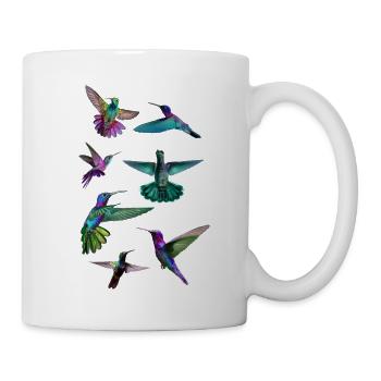 El vuelo de los colibrís - Mug - white - Right