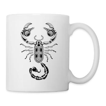 scorpion - Mug blanc - blanc - Droite