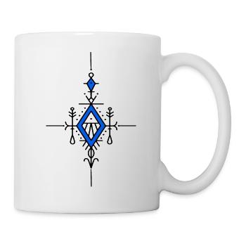 beautiful Berber design - Mug - white - Right