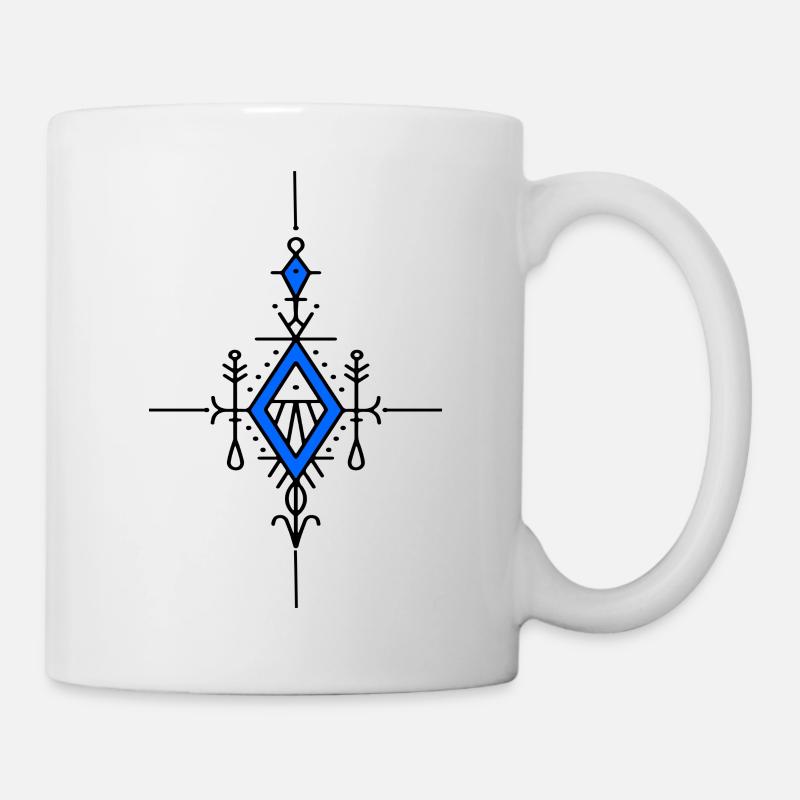 beau design berbère - Mug blanc - blanc