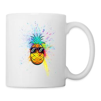 Pineapple Pineapple Summer Summer Sunglasses - Mug - white - Right