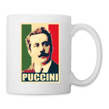 Giacomo Puccini - Mug blanc - blanc - Droite