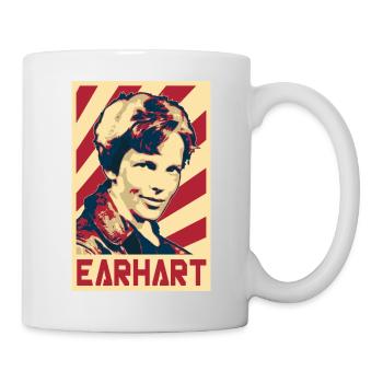 Amelia Earhart - Mug - white - Right