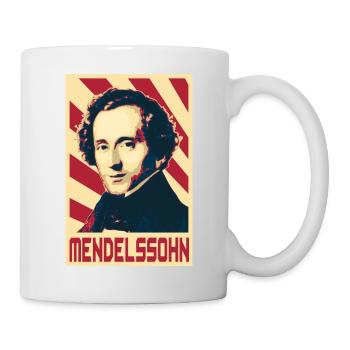 Felix Mendelssohn - Mug blanc - blanc - Droite