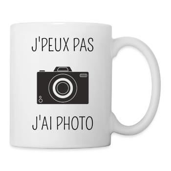 I can't I have photo - Mug - white - Right