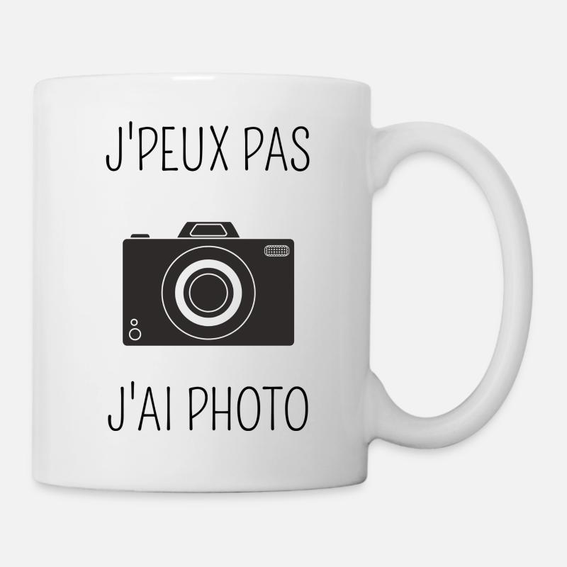 I can't I have photo - Mug - white