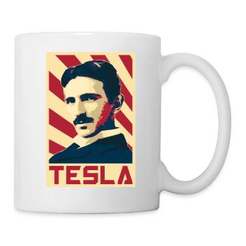 Nikola Tesla - Mug - white - Right