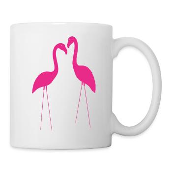 Flamingo Pink Beauty - Mug - white - Right