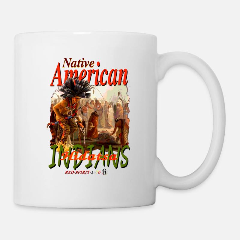 Native American INDIANS 4 - Mug - white