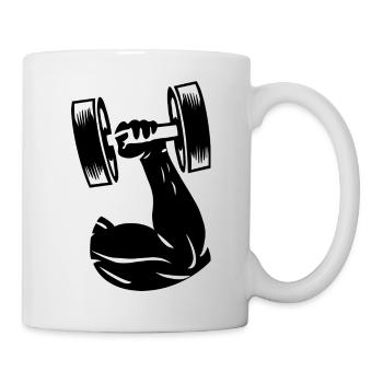 Gym Sport Kraftsport - Tasse - Weiß - Rechts