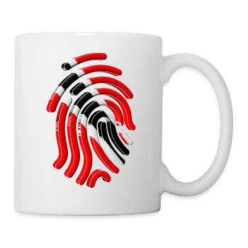 Trinidad Flagprint - Mug blanc - blanc - Droite