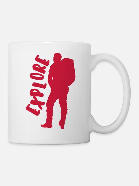 Explore - Mug blanc - blanc
