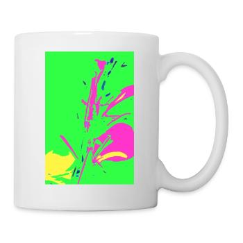 Grass in Pop Art - Mug - white - Right