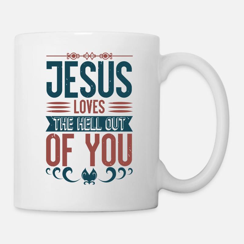 Baptême, communion et confirmation cadeaux - Mug blanc - blanc