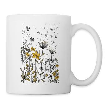 Flowers - Mug - white - Right