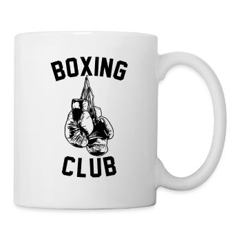 boxing club - Mug - white - Right