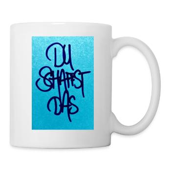 DU SCHAFFST DAS - Tasse - Weiß - Rechts