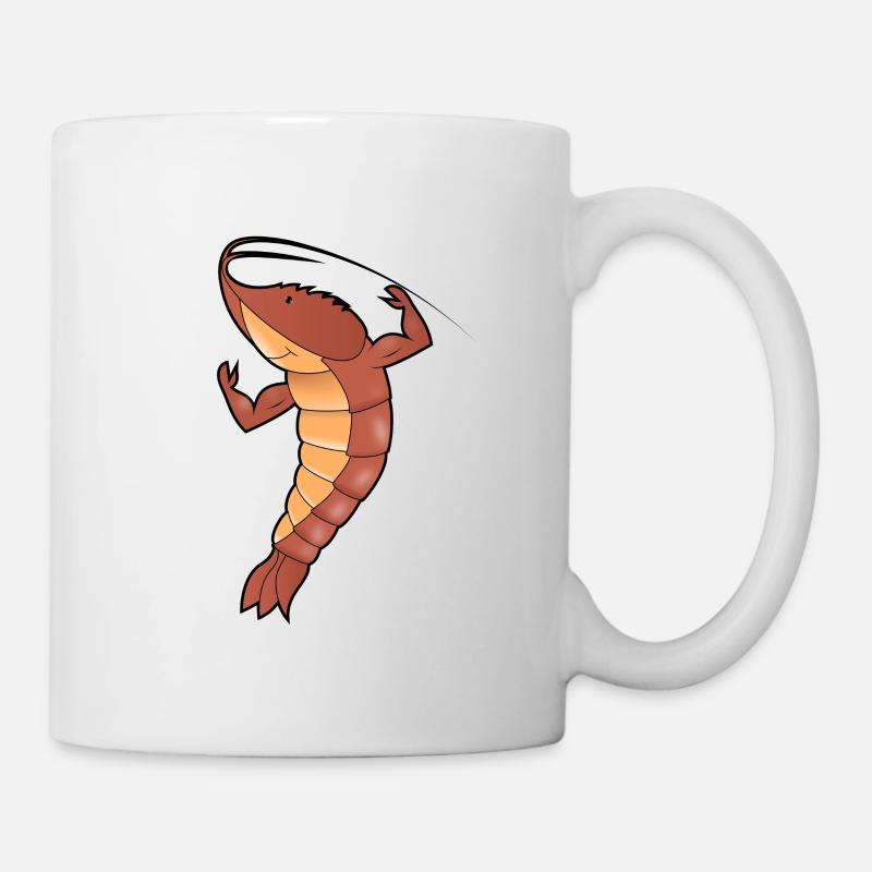 Shrimp - Tasse - Weiß