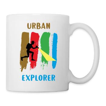 Urban Explorer - Urbex - Tasse - Weiß - Rechts