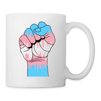 Trans Faust - Tasse - Weiß - Rechts