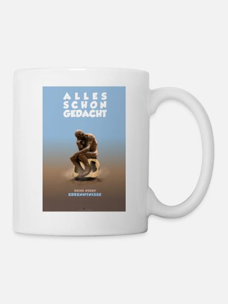 Denkball von Rodäng. POSTER. - Tasse - Weiß