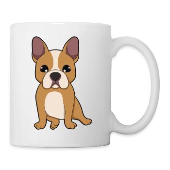 French Bulldog - Mug - white - Right