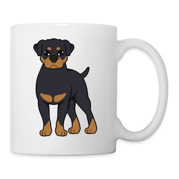 M. Rottweiler - Mug blanc - blanc - Droite