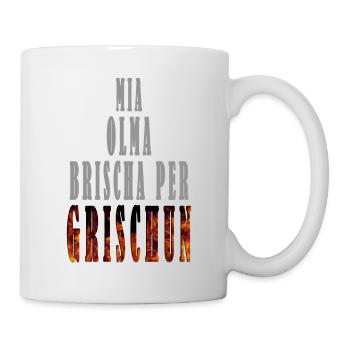 GRISCHUN - Tasse - Weiß - Rechts