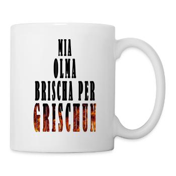 MIA OLMA GRISCHUN - Tasse - Weiß - Rechts