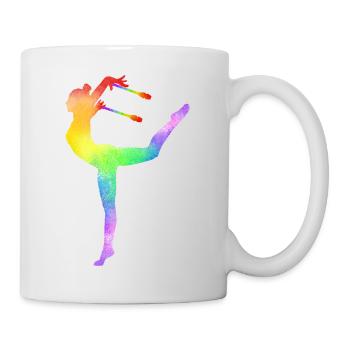 Rhythmic Sports Gymnastics Clubs RSG Gift Idea - Mug - white - Right