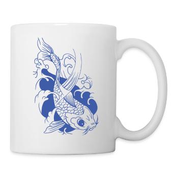 koi - Tasse - Weiß - Rechts