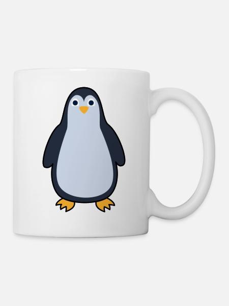 Pinguin - Tasse - Weiß