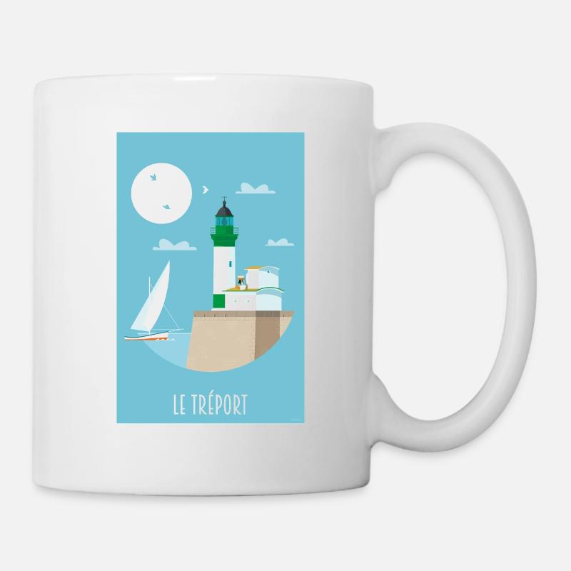 Le Tréport - Mug blanc - blanc