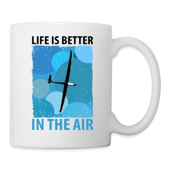Glider Gliding Gliding Glider Flying - Mug - white - Right