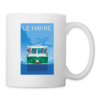 the container harbour - Mug - white - Right