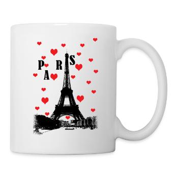 Paris - Tasse - Weiß - Rechts