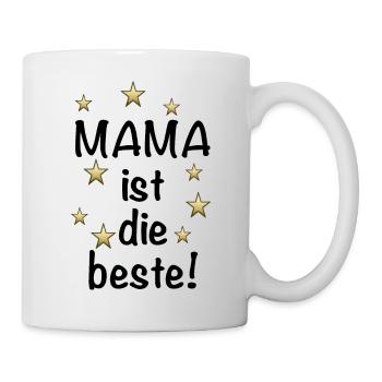 MAMA ist die Beste! - Tasse - Weiß - Rechts