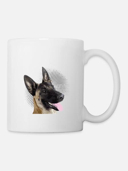 Schön Schöner Mein Malinois - Tasse - Weiß