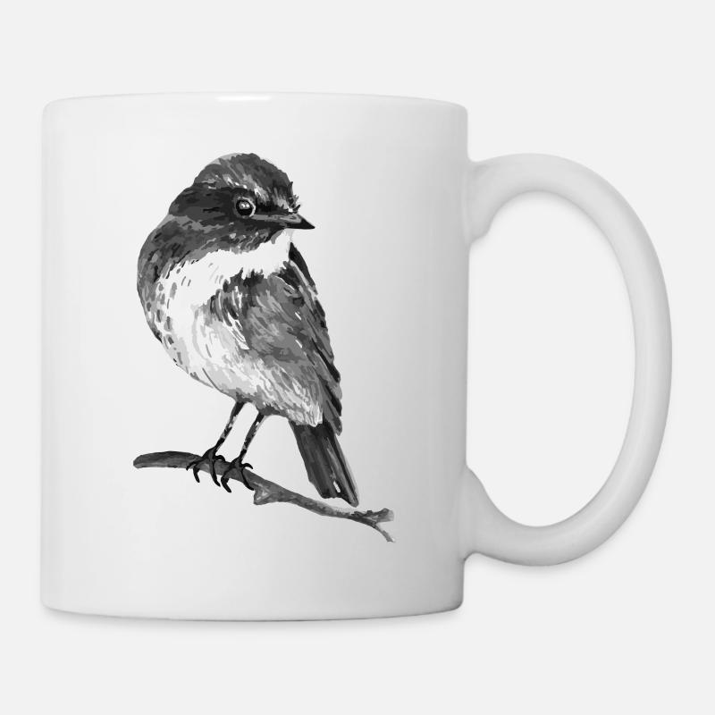 Vogel - Tasse - Weiß