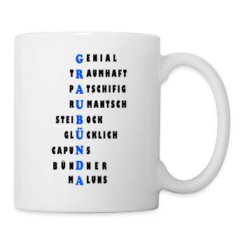 graubünda - Tasse - Weiß - Rechts