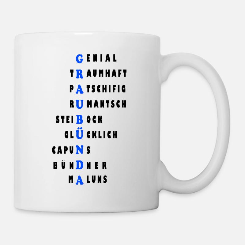 graubünda - Tasse - Weiß