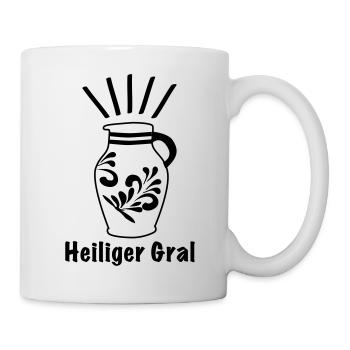 Heiliger Gral Apfelwein #Bembel #Frankfurt #FFM - Tasse - Weiß - Rechts
