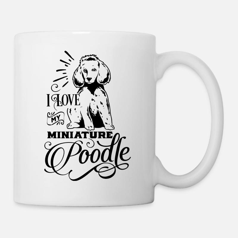 Poodle love - Mug - white