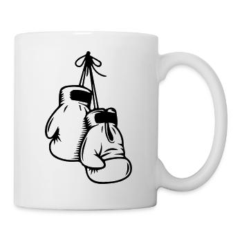 Boxing Fighting Muay Thai - Tasse - Weiß - Rechts